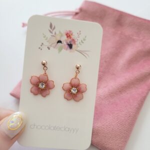 Japanese Sakura earring
