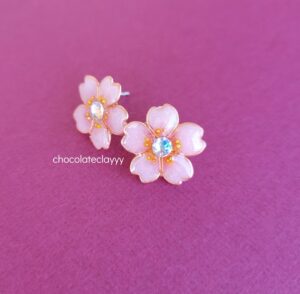 Japanese Sakura earring