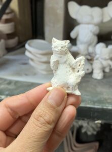 Hand made ceramic pieces