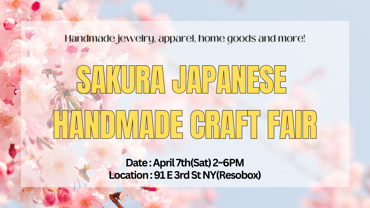 Sakura Japanese Handmade Craft Fair