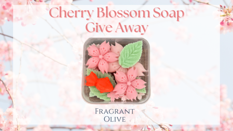 Sakura Handmade Soap Giveaway