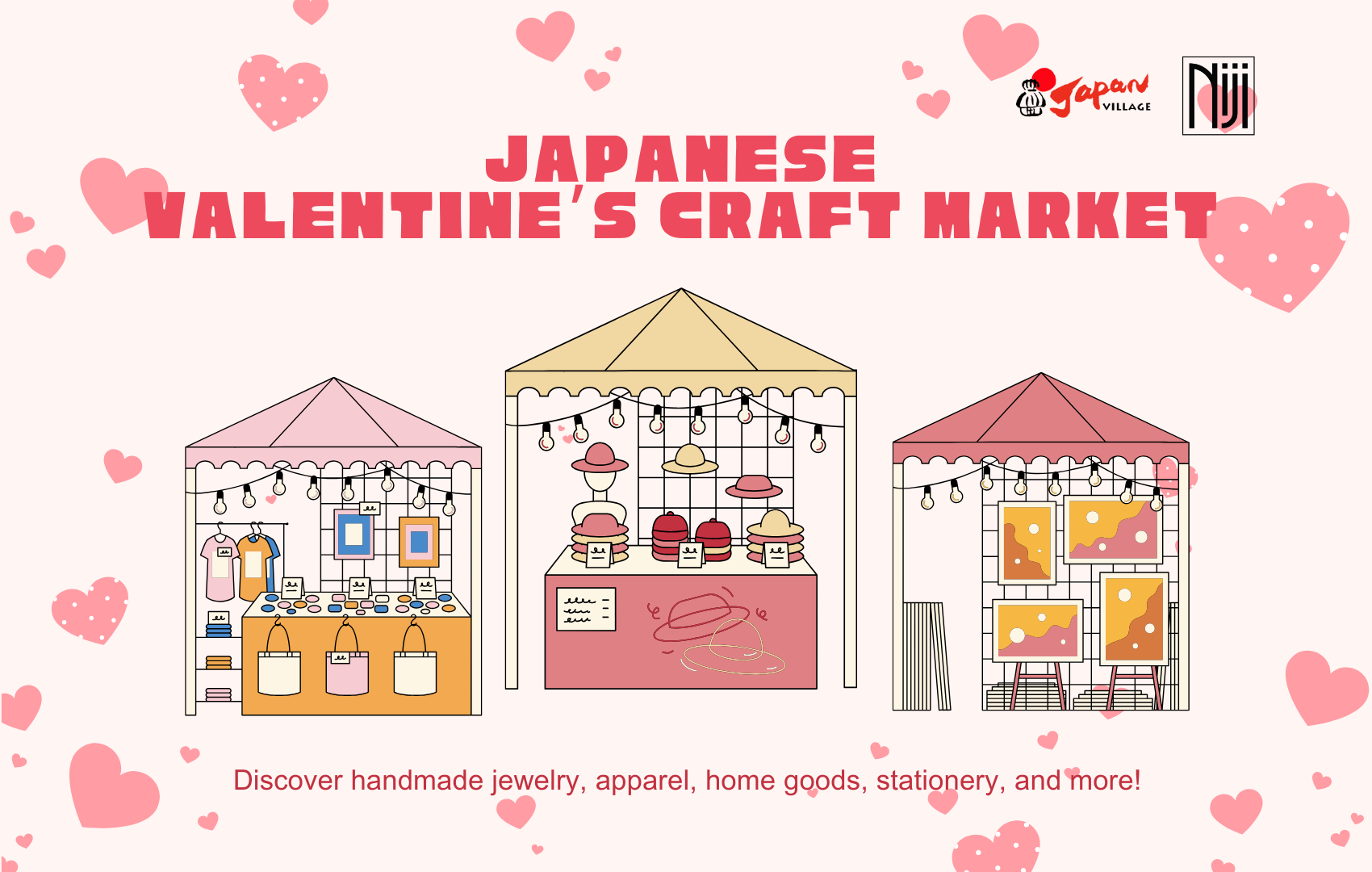 Japanese Valentine's Craft Market