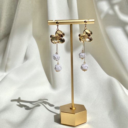 Handmade mizuhiki earrings