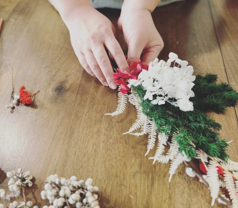 Japanese Holiday Wreath Making Workshop