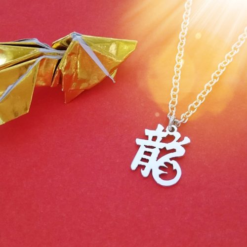 Satokomatsu dragon necklace